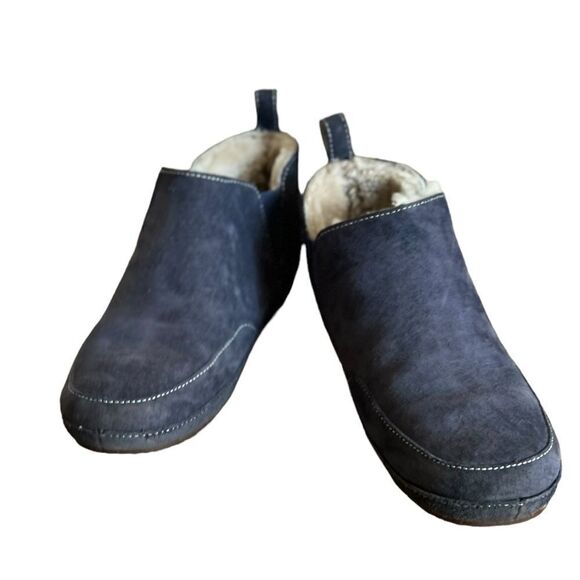 OluKai Olani Slipper Blue Size 6 - Picture 2 of 6